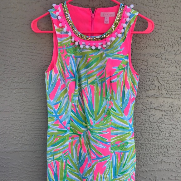 Lilly Pulitzer Dresses & Skirts - Lilly Pulitzer Mila Shift Tiki Pink